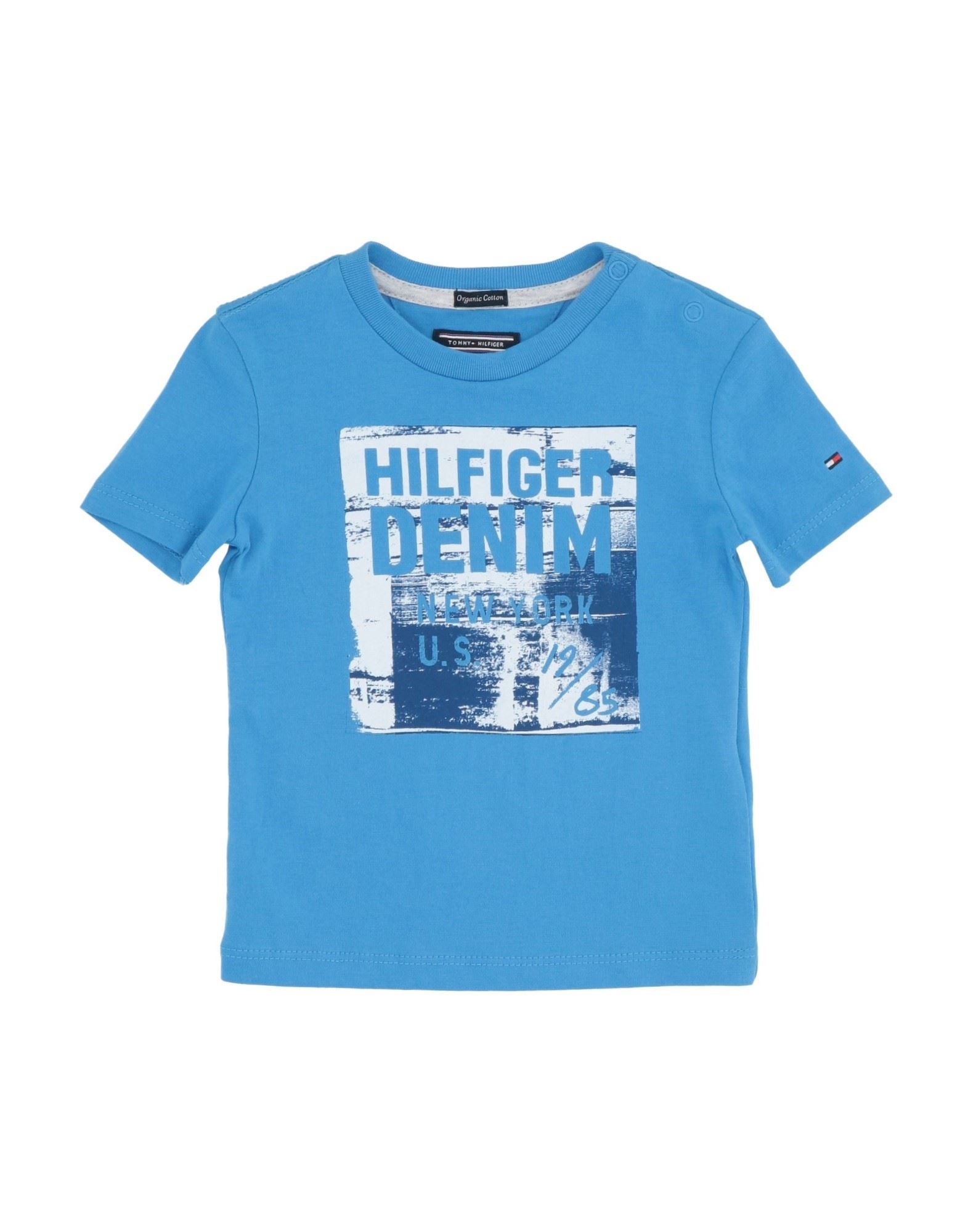 TOMMY HILFIGER T-shirts Kinder Azurblau von TOMMY HILFIGER