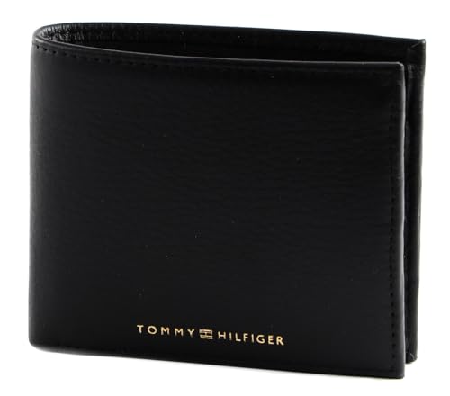 Tommy Hilfiger TH Premium Leather Extra CC and Coin Black von Tommy Hilfiger