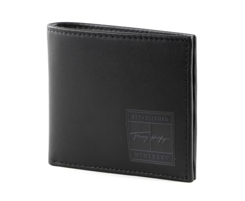 TOMMY HILFIGER TH Signature Mini CC Wallet Black TOMMY HILFIGER TH Signature Mini CC Wallet Black von TOMMY HILFIGER