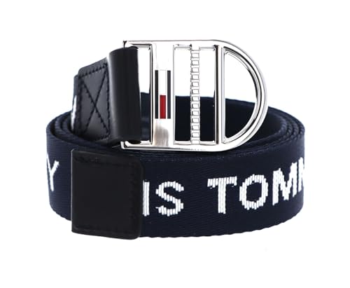 Tommy Hilfiger TJW Essential Webbing Belt 3.0 W75 Twilight Navy von Tommy Hilfiger