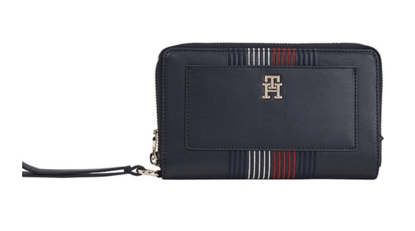 TOMMY HILFIGER - Tommy Hilfiger Distinct Travel Reiseetui, Geldbeutel, Kartenetui, Marine von TOMMY HILFIGER