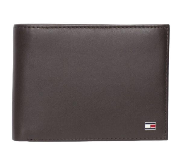 TOMMY HILFIGER - Tommy Hilfiger Eton CC Flap Herren-Geldbeutel, Portemonnaie, Braun von TOMMY HILFIGER