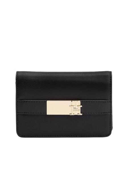 TOMMY HILFIGER - Tommy Hilfiger Heritage Slim Medium Geldbörse, Portemonnaie, Schwarz von TOMMY HILFIGER