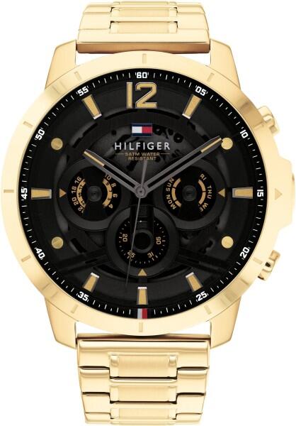 TOMMY HILFIGER - Tommy Hilfiger Herren Sportuhr Miles, Schwarz von TOMMY HILFIGER