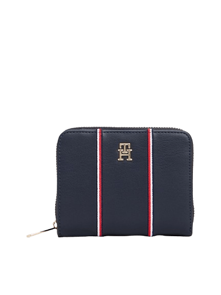 TOMMY HILFIGER - Tommy Hilfiger Icon Ziparound Portemonnaie, Dunkelblau von TOMMY HILFIGER
