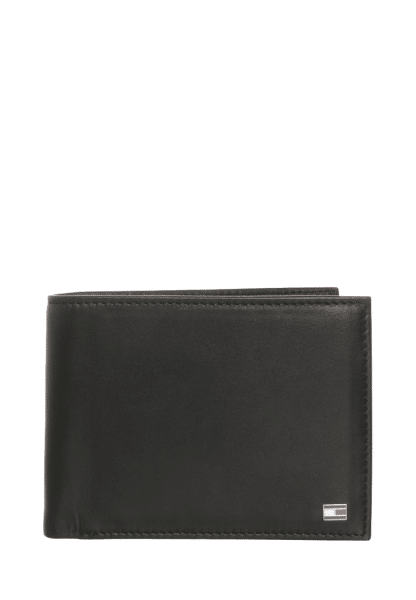 TOMMY HILFIGER - Tommy Hilfiger Johnson Trifold Herren-Geldbeutel, Portemonnaie, Schwarz von TOMMY HILFIGER
