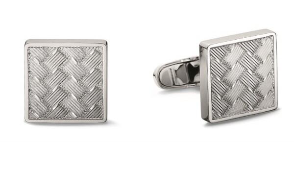 TOMMY HILFIGER - Tommy Hilfiger Manschettenknöpfe silber, 2701020 von TOMMY HILFIGER