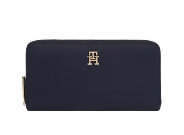 TOMMY HILFIGER - Tommy Hilfiger Poppy Large Portemonnaie, Dunkelblau von TOMMY HILFIGER