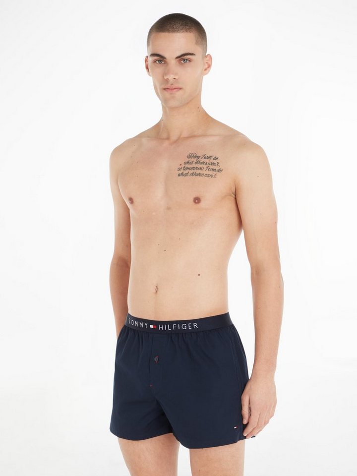 Tommy Hilfiger Underwear Webboxer (1-St) mit Logo am Bund von Tommy Hilfiger Underwear
