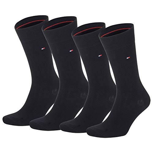 Tommy Hilfiger Socken Classic, Black, 39-42 - 4er Pack/Paar von TOMMY HILFIGER
