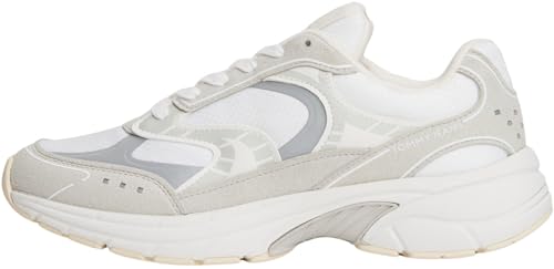 TOMMY JEANS Damen Archive '25 En0En02856 Low Top, White (Ecru), 42 EU von Tommy Jeans