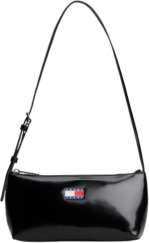 TOMMY JEANS Damen Tjw Must Shoulder Bag Aw0aw17866 Umhängetasche, Black (Black) von Tommy Jeans