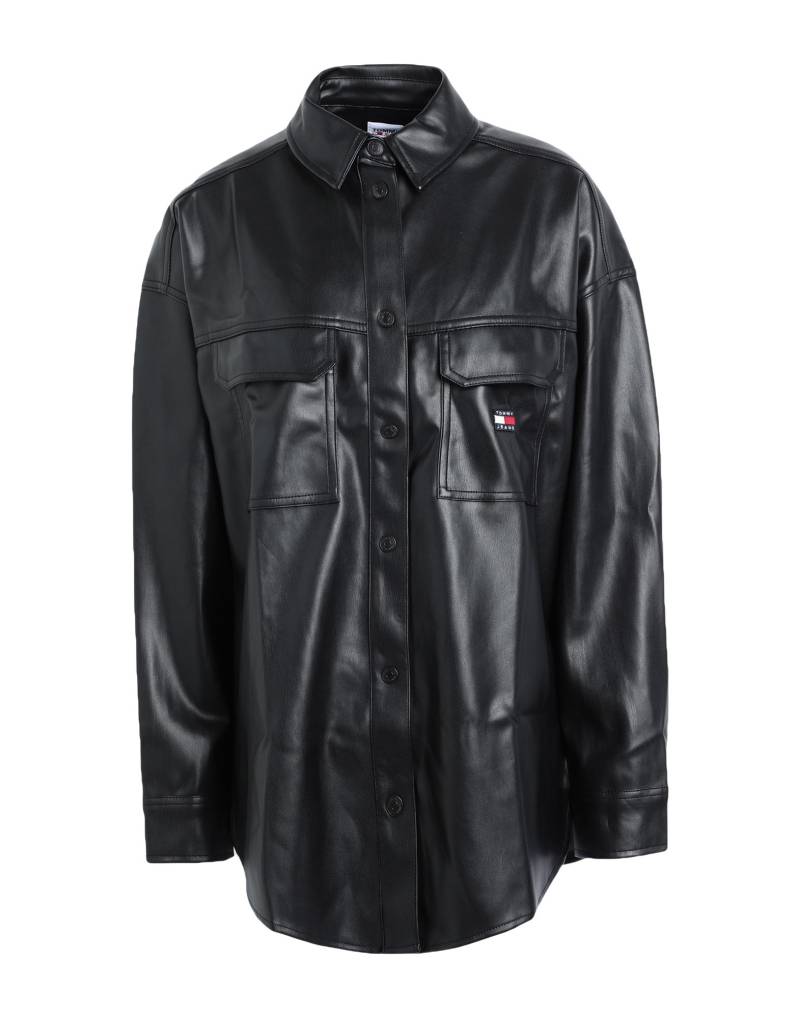 TOMMY JEANS Hemd Damen Schwarz von TOMMY JEANS