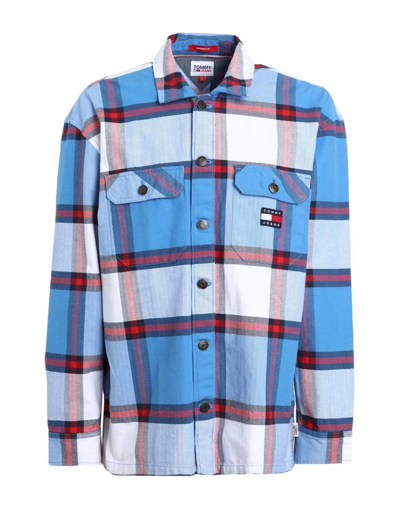 TOMMY JEANS Hemd Herren Azurblau von TOMMY JEANS