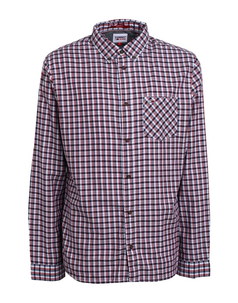 TOMMY JEANS Hemd Herren Weiß von TOMMY JEANS