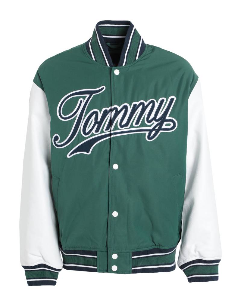 TOMMY JEANS Jacke & Anorak Herren Grün von TOMMY JEANS