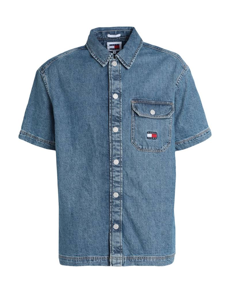 TOMMY JEANS Jeanshemd Herren Blau von TOMMY JEANS