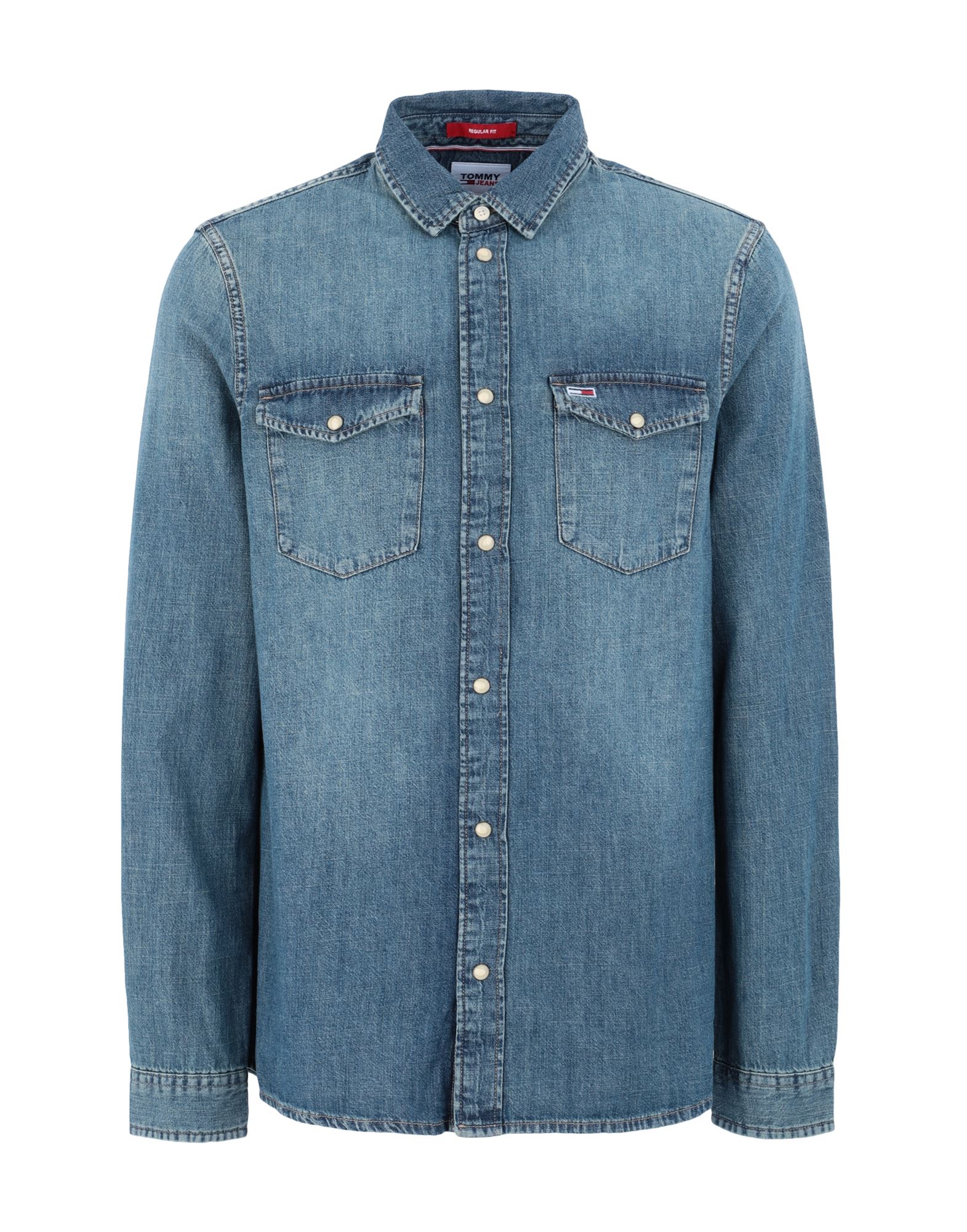 TOMMY JEANS Jeanshemd Herren Blau von TOMMY JEANS