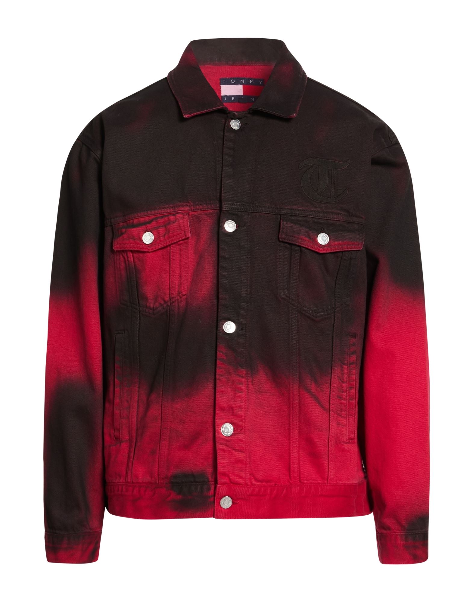 TOMMY JEANS Jeansjacke/-mantel Herren Tomatenrot von TOMMY JEANS