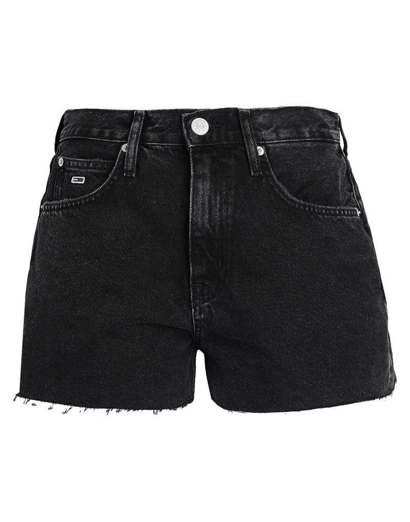 TOMMY JEANS Jeansshorts Damen Schwarz von TOMMY JEANS
