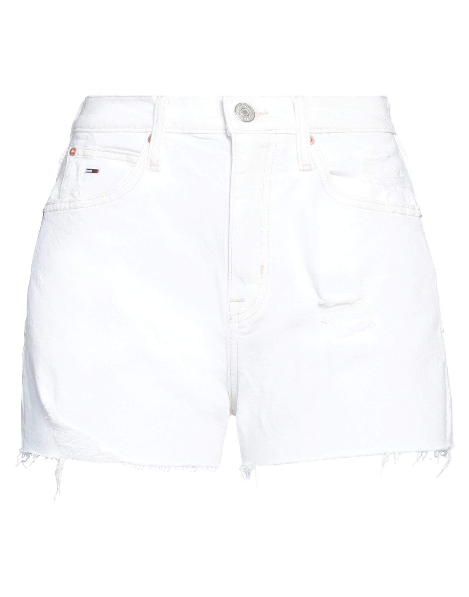 TOMMY JEANS Jeansshorts Damen Weiß von TOMMY JEANS