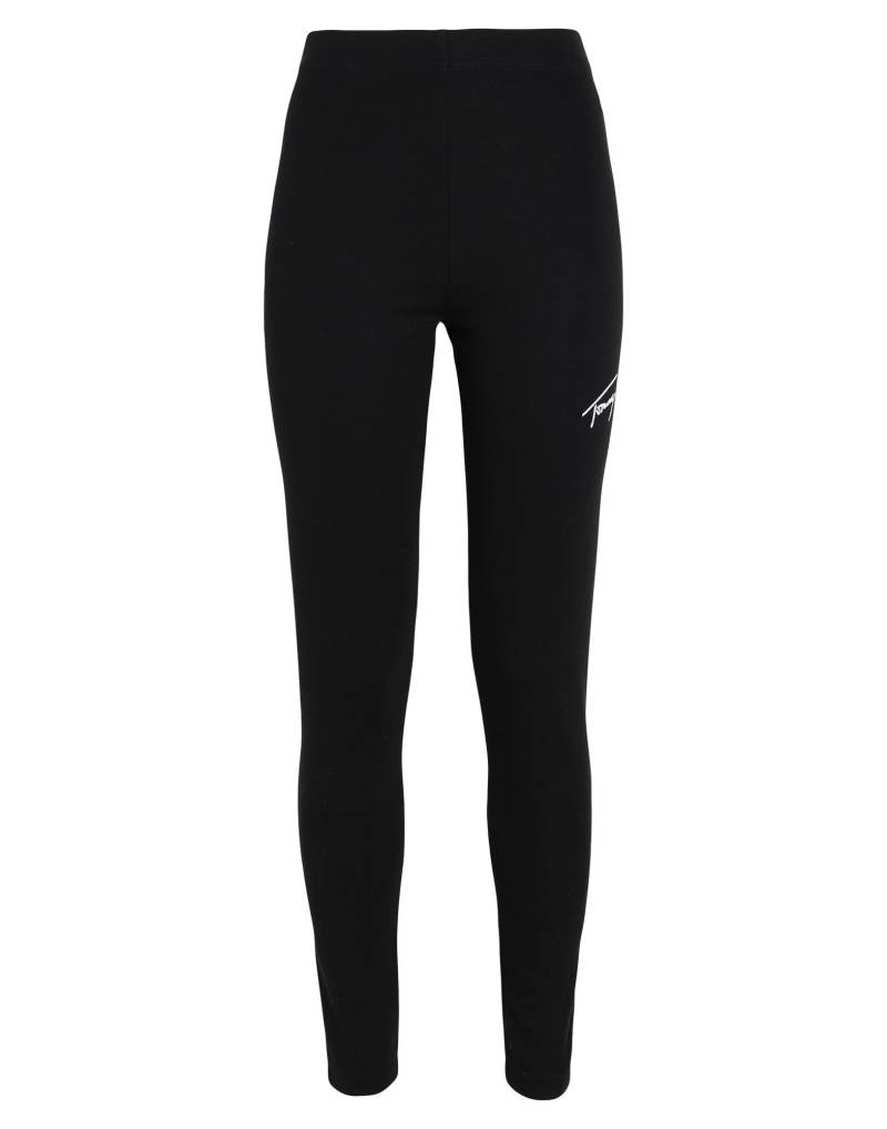 TOMMY JEANS Leggings Damen Schwarz von TOMMY JEANS
