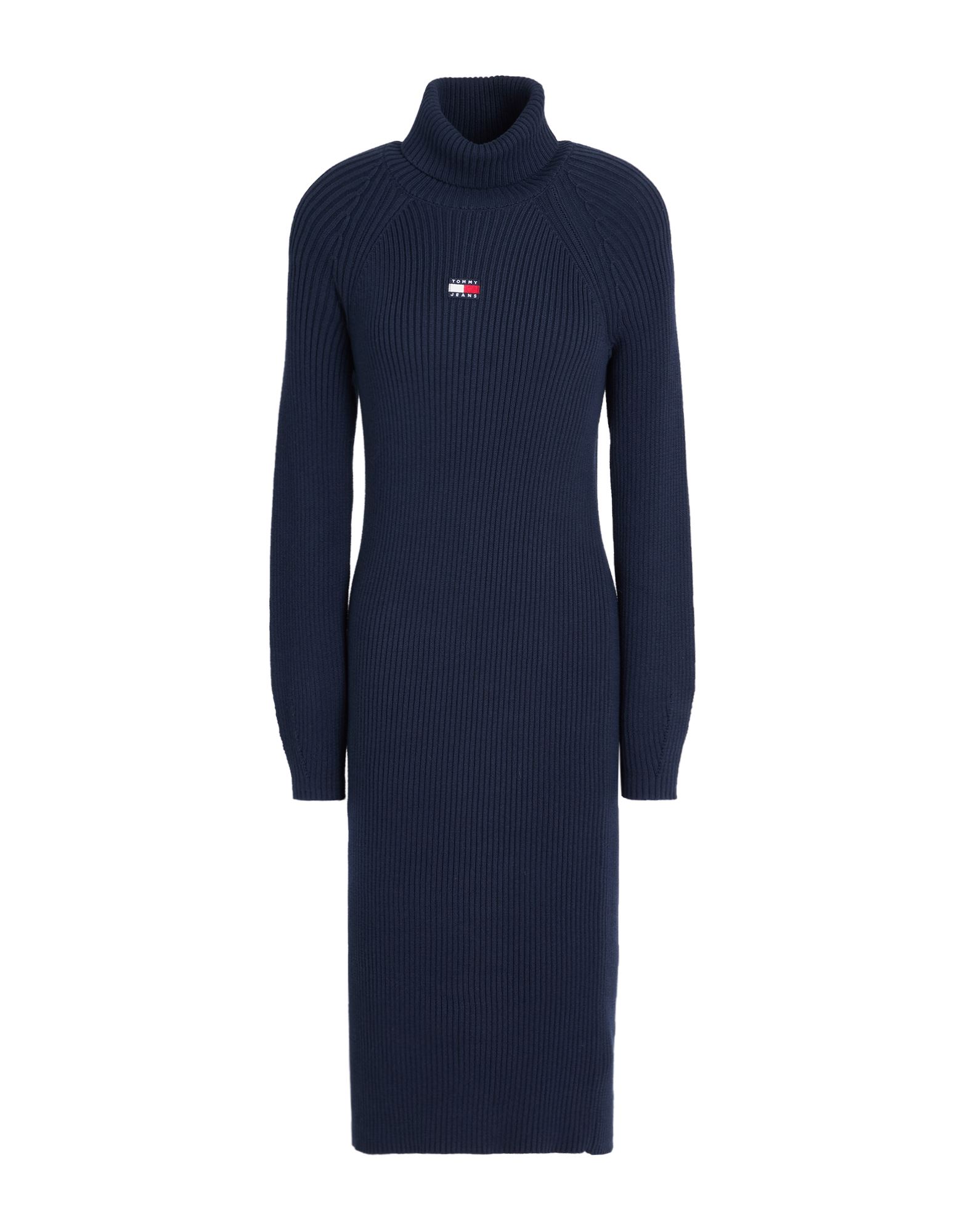 TOMMY JEANS Midi-kleid Damen Marineblau von TOMMY JEANS