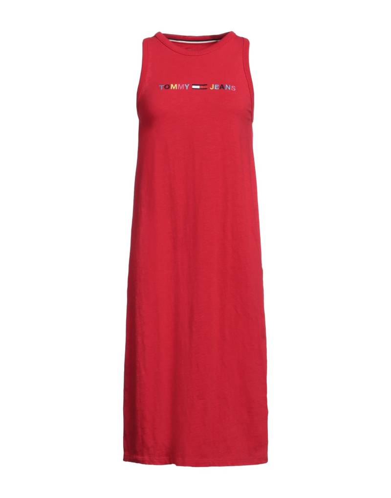 TOMMY JEANS Midi-kleid Damen Rot von TOMMY JEANS