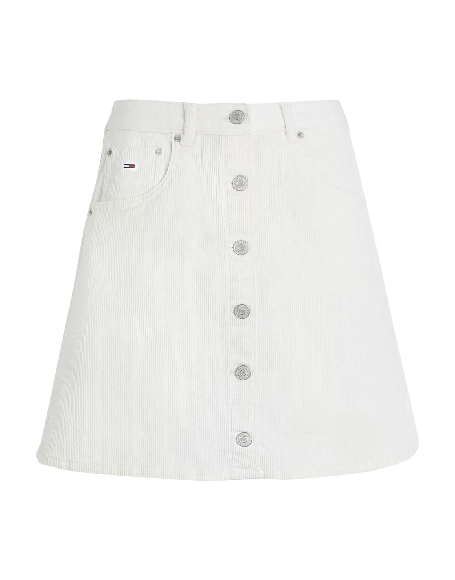 TOMMY JEANS Minirock Damen Off white von TOMMY JEANS