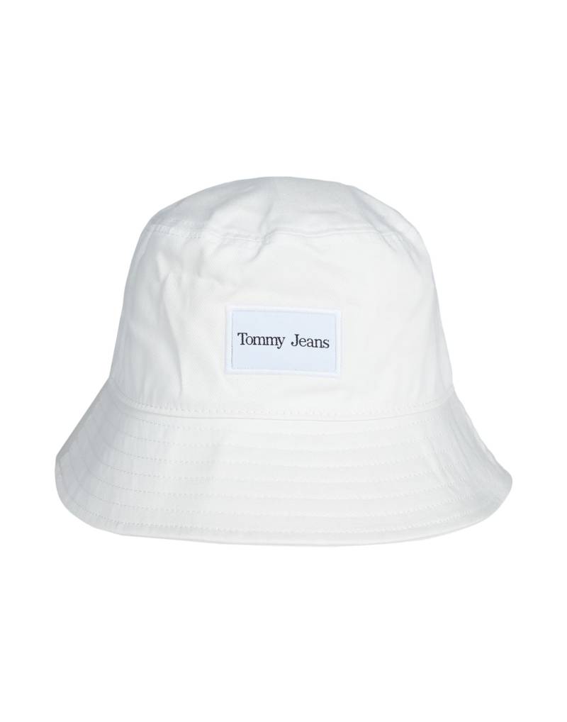 TOMMY JEANS Mützen & Hüte Damen Off white von TOMMY JEANS