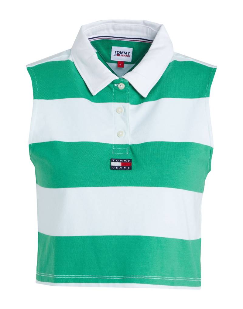TOMMY JEANS Poloshirt Damen Grün von TOMMY JEANS