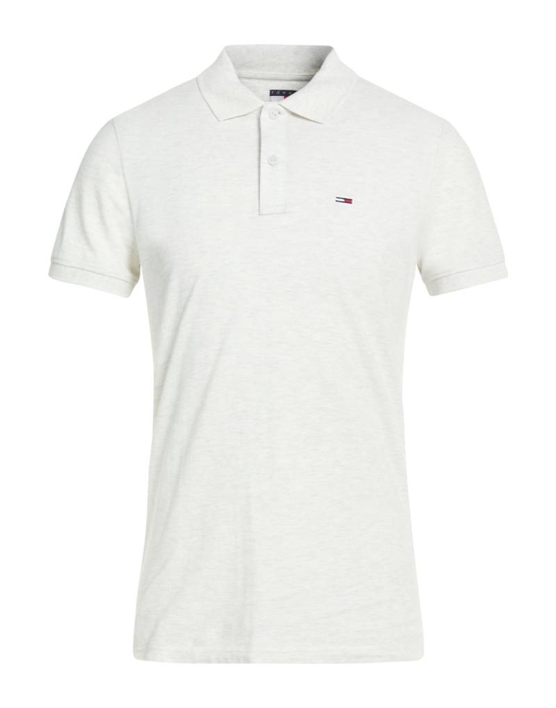TOMMY JEANS Poloshirt Herren Hellgrau von TOMMY JEANS