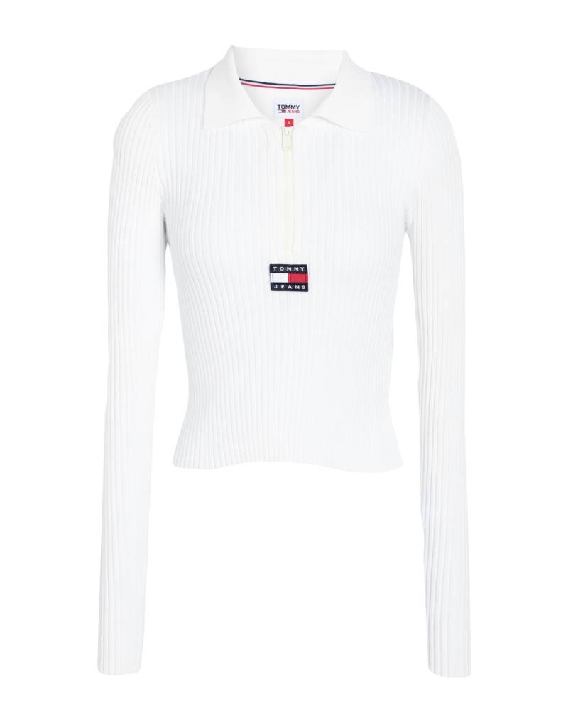 TOMMY JEANS Pullover Damen Elfenbein von TOMMY JEANS