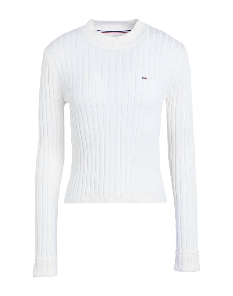 TOMMY JEANS Pullover Damen Off white von TOMMY JEANS