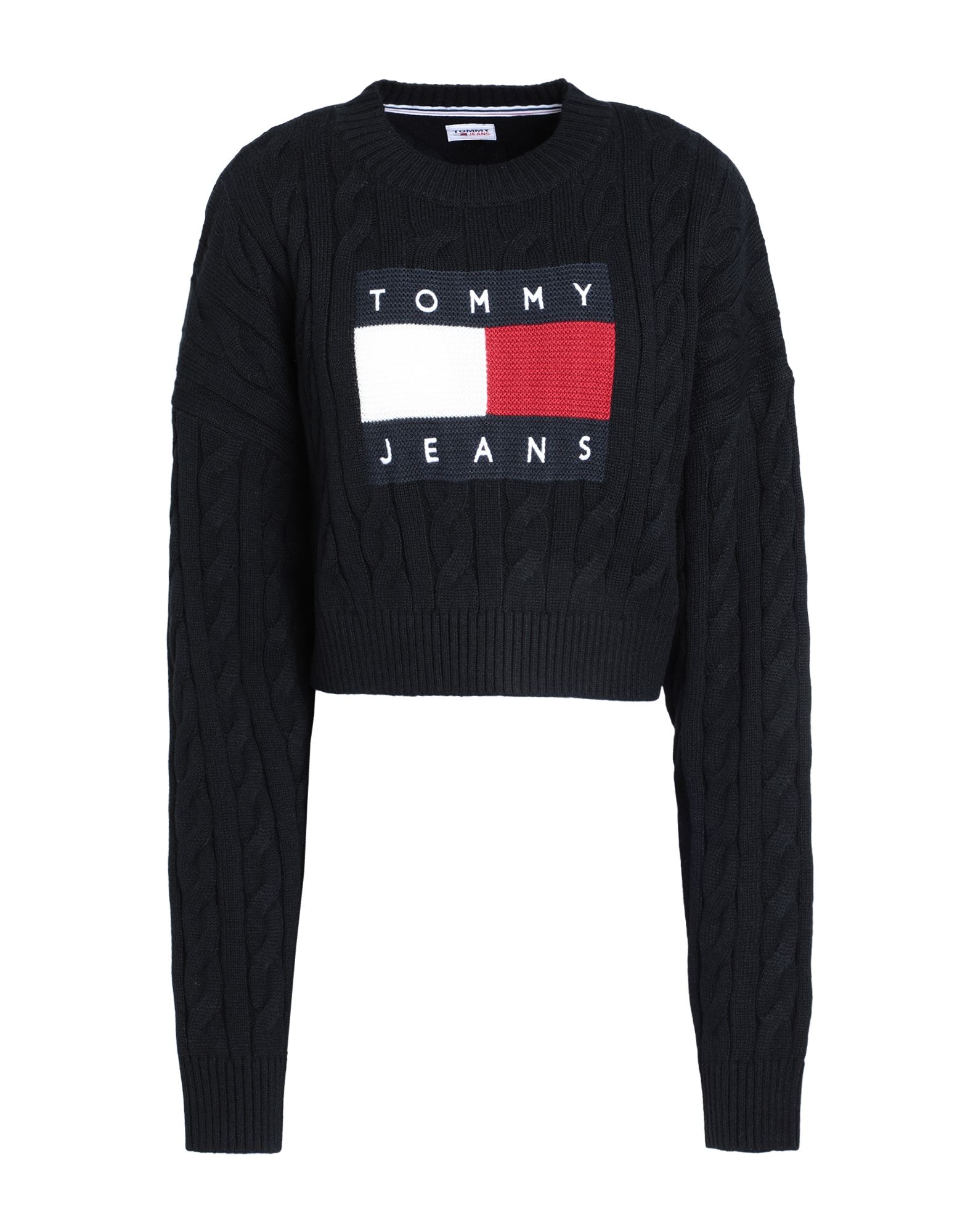 TOMMY JEANS Pullover Damen Schwarz von TOMMY JEANS