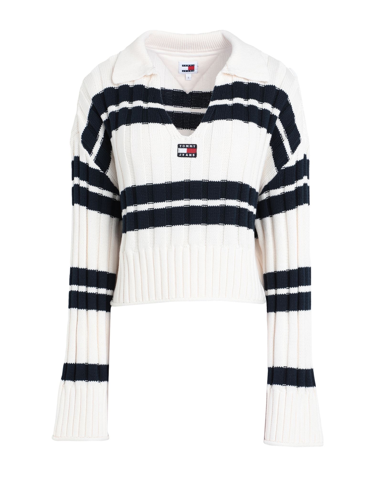 TOMMY JEANS Pullover Damen Weiß von TOMMY JEANS