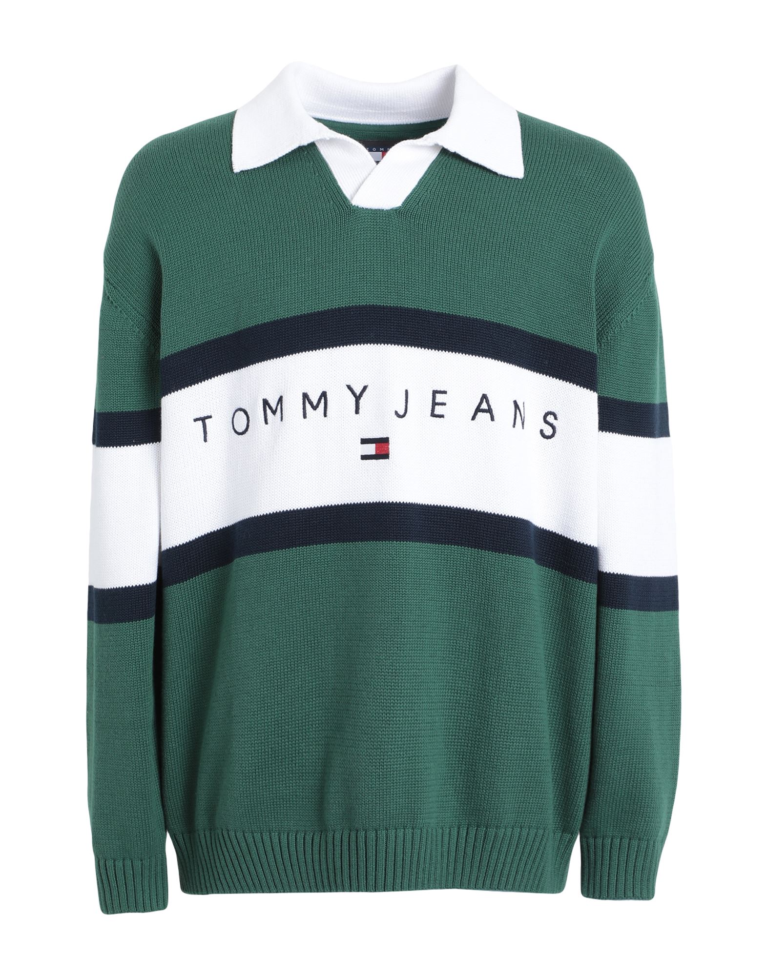 TOMMY JEANS Pullover Herren Grün von TOMMY JEANS