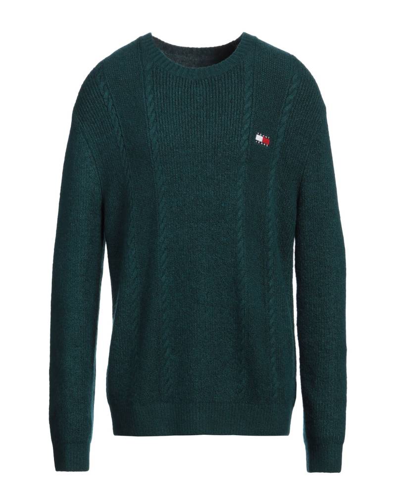 TOMMY JEANS Pullover Herren Smaragdgrün von TOMMY JEANS