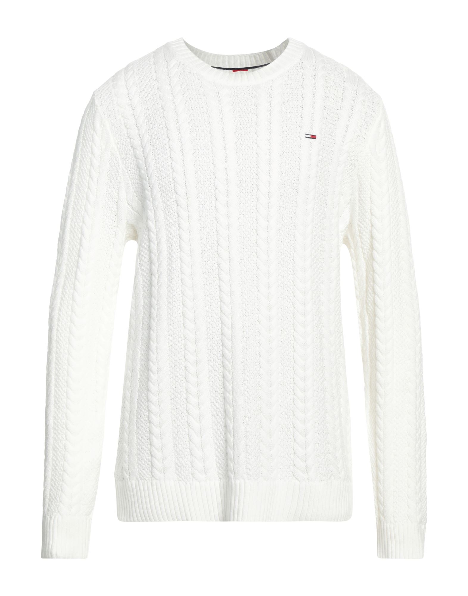 TOMMY JEANS Pullover Herren Weiß TOMMY JEANS Pullover Herren Weiß von TOMMY JEANS