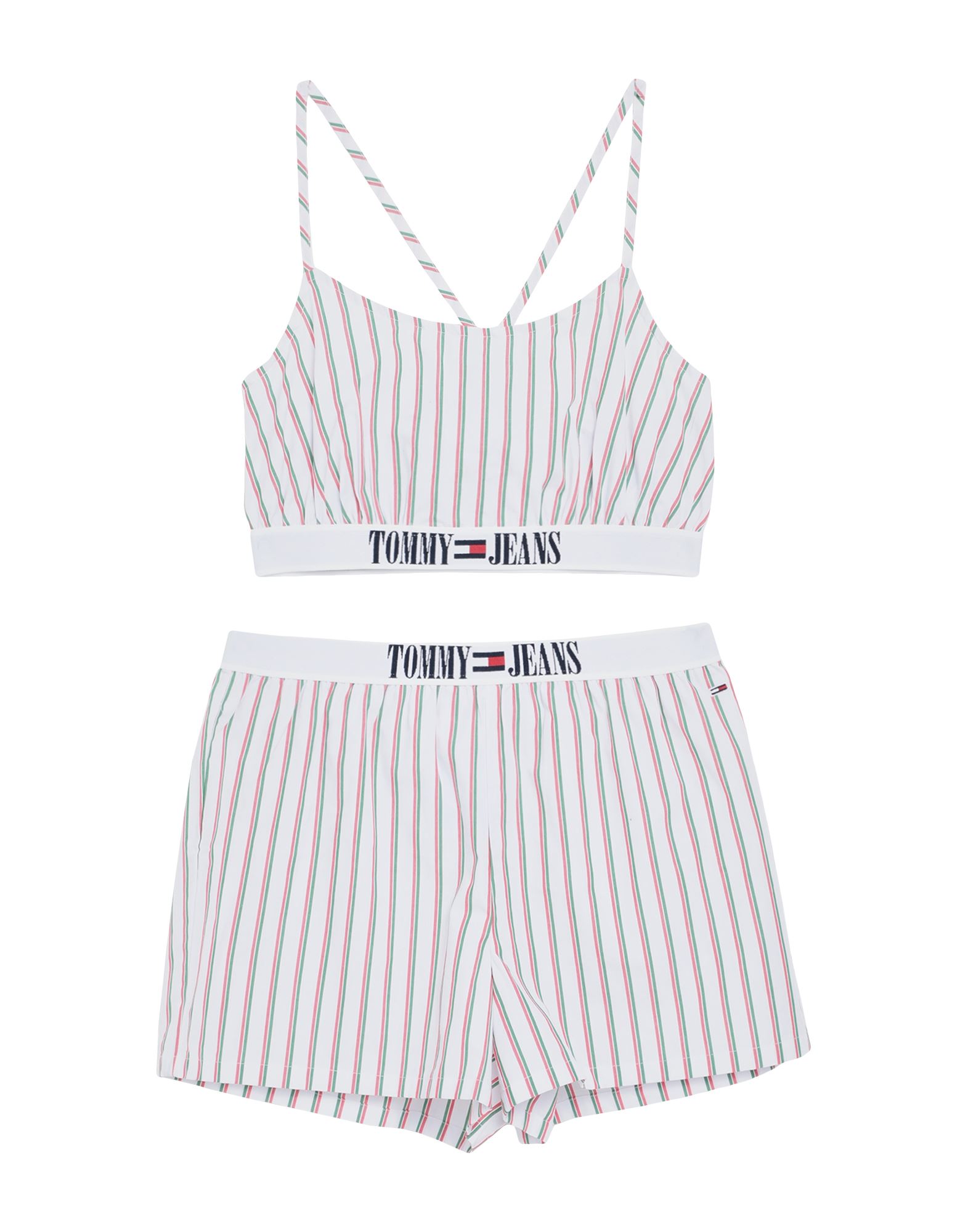 TOMMY JEANS Pyjama Damen Weiß von TOMMY JEANS