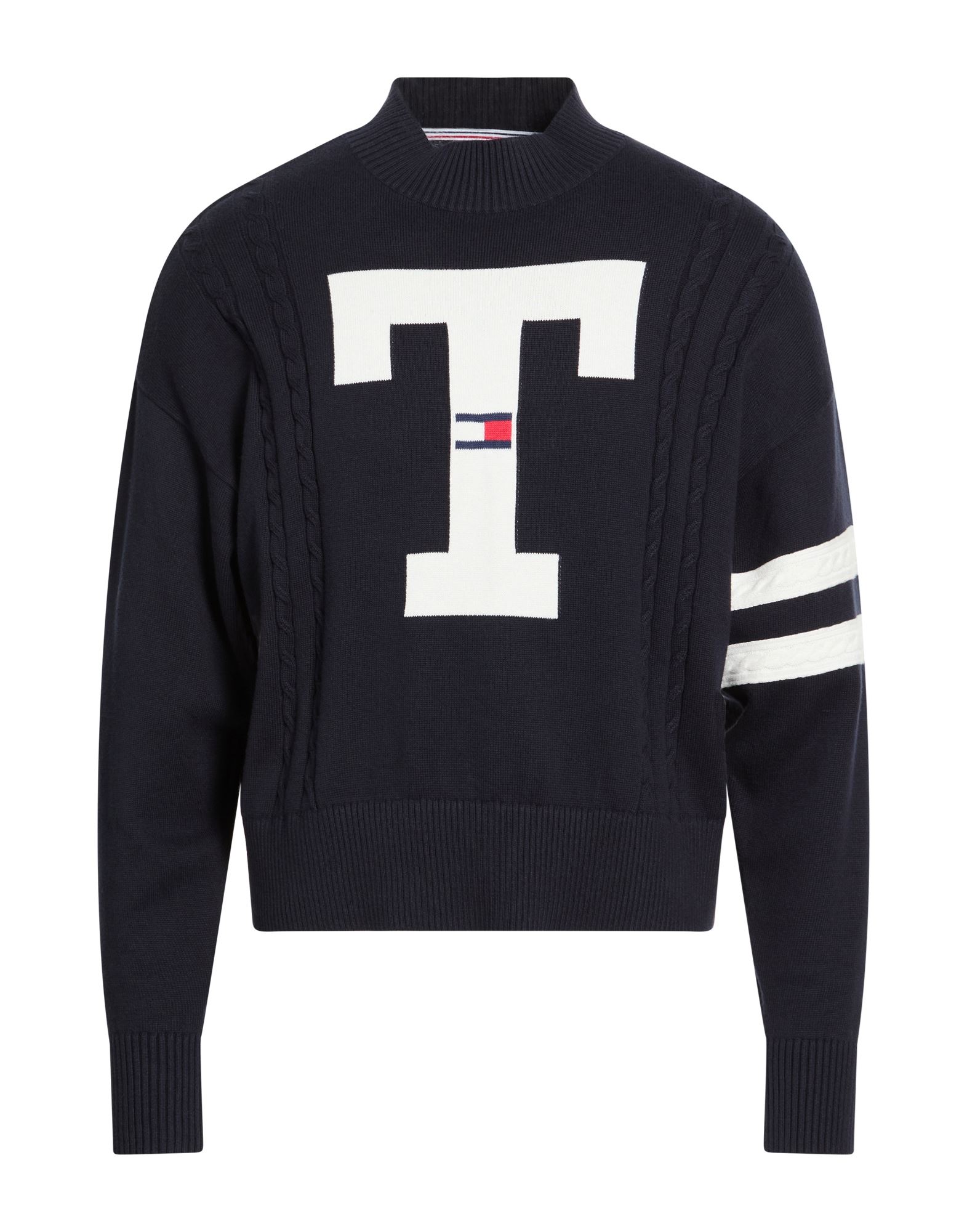 TOMMY JEANS Rollkragenpullover Herren Marineblau von TOMMY JEANS