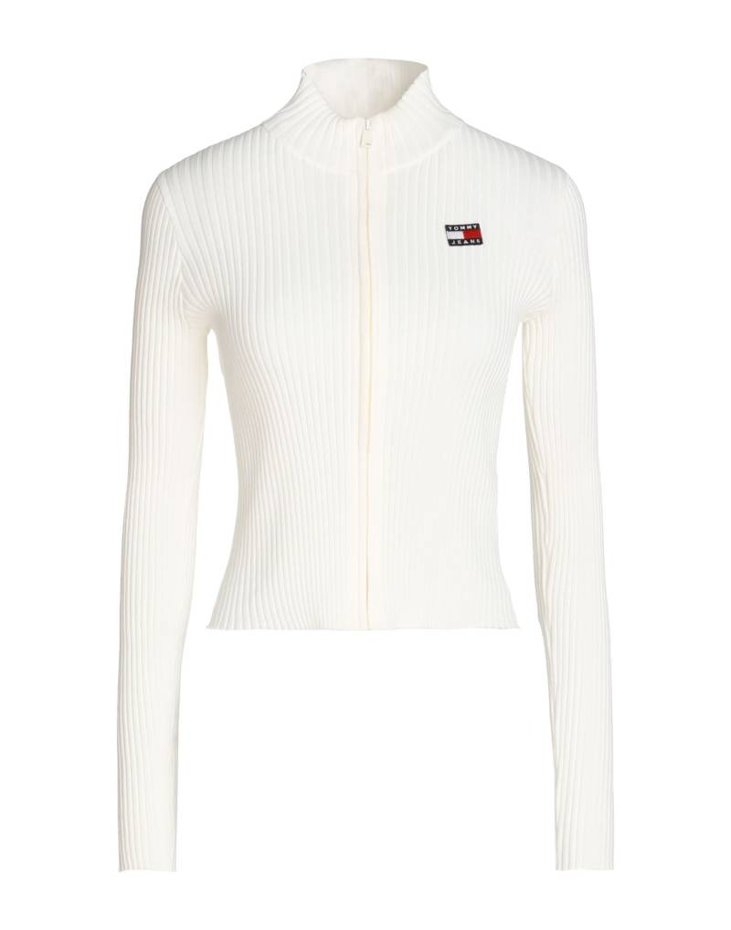 TOMMY JEANS Strickjacke Damen Weiß von TOMMY JEANS