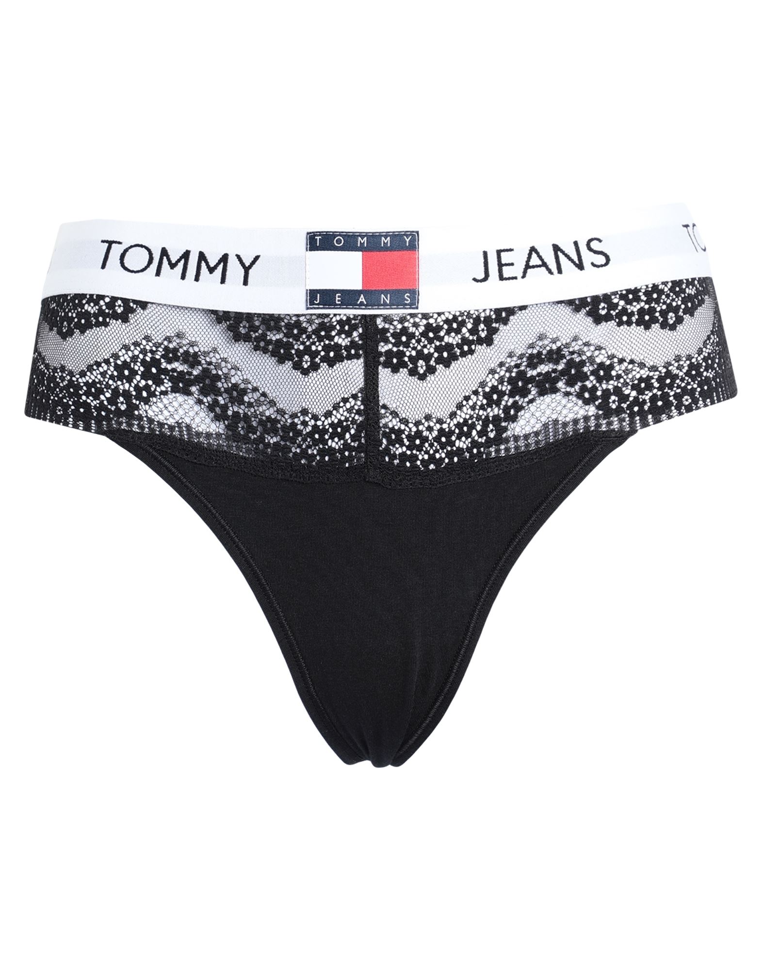 TOMMY JEANS String Damen Schwarz von TOMMY JEANS