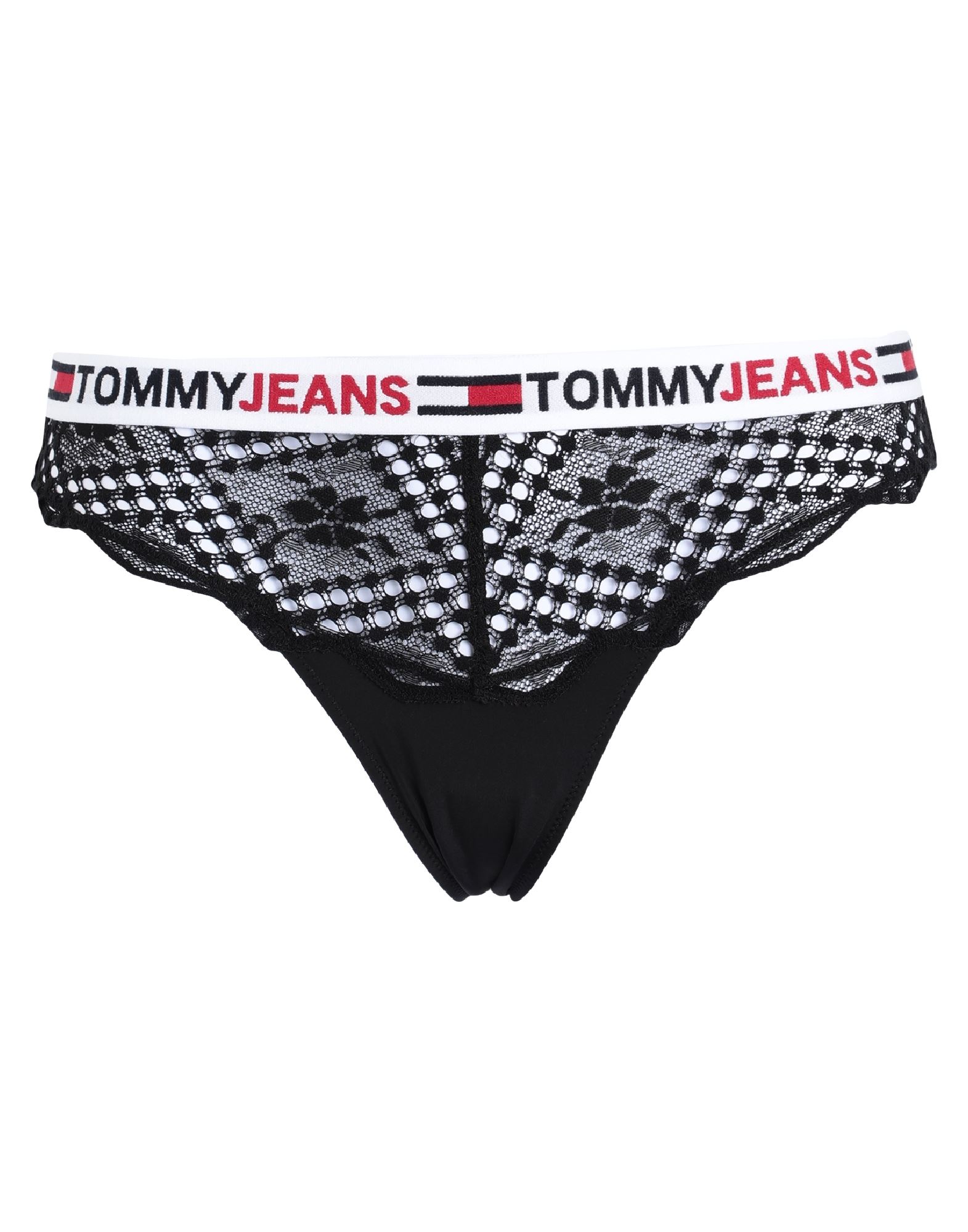 TOMMY JEANS String Damen Schwarz von TOMMY JEANS