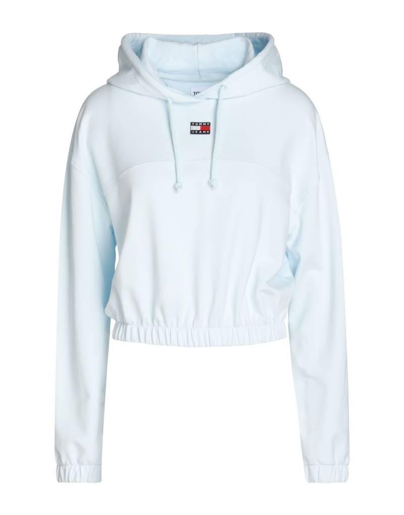 TOMMY JEANS Sweatshirt Damen Himmelblau von TOMMY JEANS