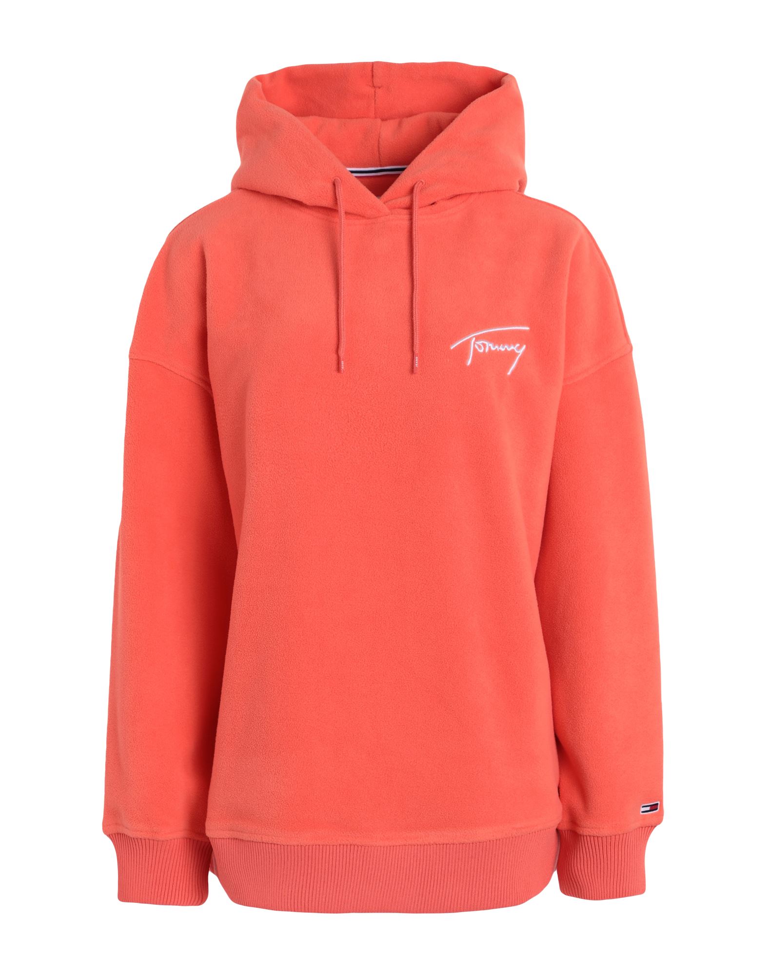 TOMMY JEANS Sweatshirt Damen Orange von TOMMY JEANS