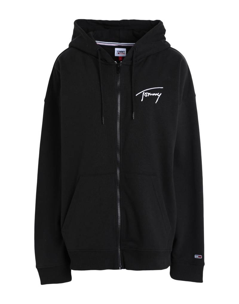 TOMMY JEANS Sweatshirt Damen Schwarz von TOMMY JEANS