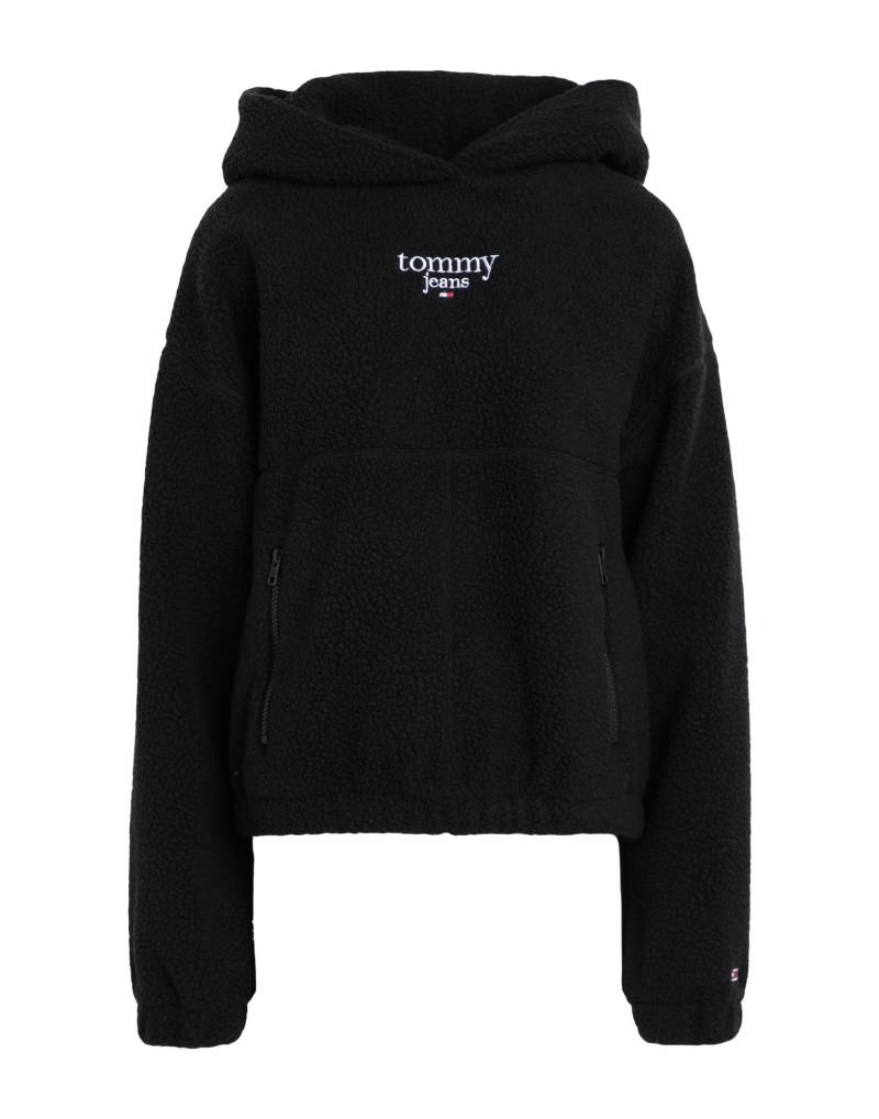 TOMMY JEANS Sweatshirt Damen Schwarz von TOMMY JEANS