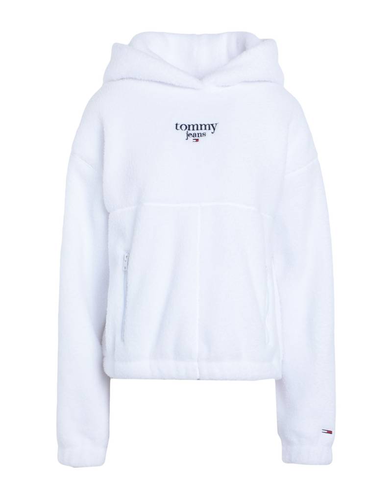 TOMMY JEANS Sweatshirt Damen Weiß von TOMMY JEANS
