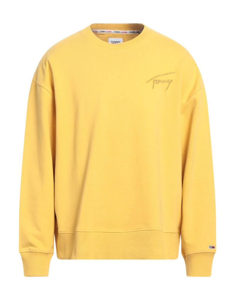 TOMMY JEANS Sweatshirt Herren Gelb von TOMMY JEANS
